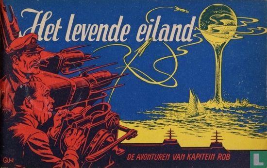 Kapitein Rob - Het levende eiland - 1953, Boeken, Stripboeken, Gelezen, Eén stripboek, Verzenden