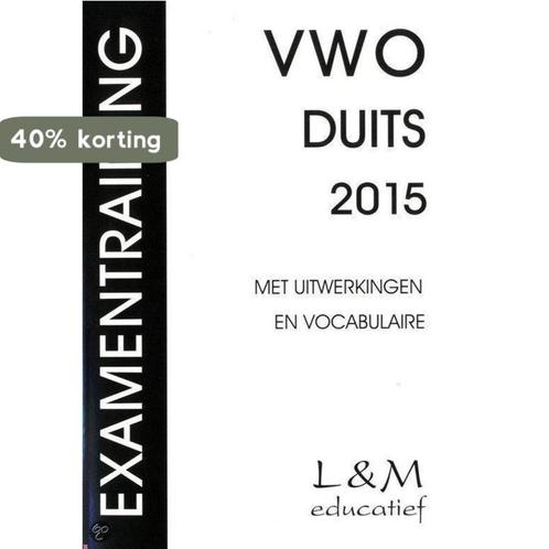 Examentraining Vwo Nederlands 2015 9789054893646, Boeken, Schoolboeken, Gelezen, Verzenden