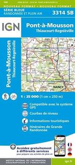 Topografische Wandelkaart van Frankrijk 3314SB -, Boeken, Atlassen en Landkaarten, Nieuw, Verzenden