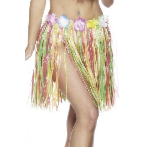 Hawaii thema carnaval verkleed rokje 45 cm voor volwassene.., Kleding | Dames, Carnavalskleding en Feestkleding, Ophalen of Verzenden