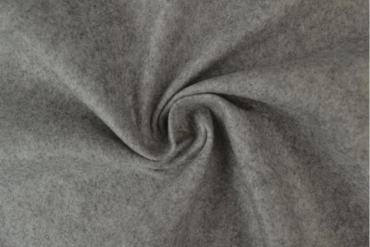 Vilt 3mm dik - Grijs melange - 90cm breed - Per meter, Hobby en Vrije tijd, Stoffen en Lappen, 120 cm of meer, 200 cm of meer