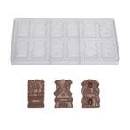 Chocolademal Chocolate World Vintage (12x) 53x36x3mm, Verzenden, Nieuw