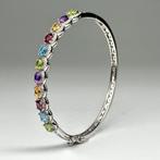 Zonder Minimumprijs - Armband 925 Zilver Gemengde edelstenen, Nieuw