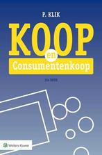 Koop en Consumentenkoop (9789013155501), Boeken, Verzenden, Nieuw, Mr. P. Klik, Auteur