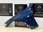 BMW 5-serie spatbord/zijscherm links bj.2013 kleur blauw, Gebruikt, Voor, BMW, Spatbord