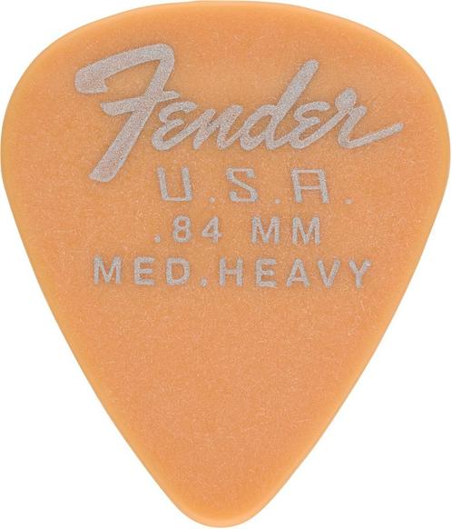 Fender Dura-Tune 0.84 Medium Heavy Butterscotch Blonde plect, Muziek en Instrumenten, Instrumenten | Toebehoren, Verzenden