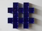 Hans Meeuwsen - Reliëf, 2026 - 10 Indisch blauwe hashtag -