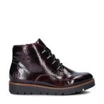 Rieker veterboots voor dames in het Rood, Verzenden, Lage of Enkellaarzen, Nieuw, Rood