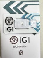 1 pcs Diamant (Natuurlijk) - 0.34 ct - Peer - E - VVS1 -, Nieuw