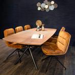 Eikenhouten tafel alle Modellen ! Eiken tafels Top Actie!!!, Metaal, 50 tot 100 cm, Tafelblad, Rechthoekig