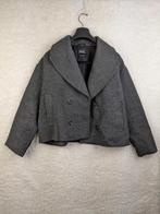Zara gray wool-blend double-breasted jacket, Kleding | Dames, Jassen | Winter, Verzenden, Nieuw