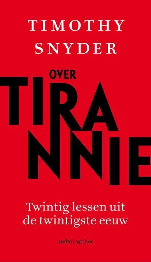 9789026340055 Over tirannie Timothy Snyder, Boeken, Studieboeken en Cursussen, Nieuw, Verzenden