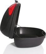 TRESKO® Topkoffer - Motorkoffer - Helmkoffer - 48L - Zwart, Verzenden, Zo goed als nieuw