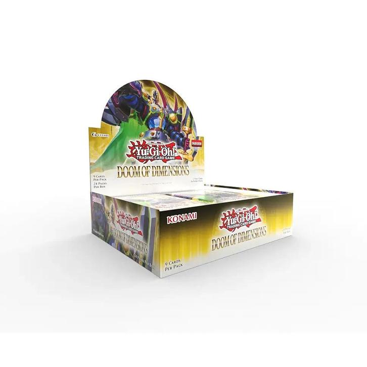 Yu-Gi-Oh! Doom of Dimensions Booster Box, Hobby en Vrije tijd, Verzamelkaartspellen | Yu-gi-Oh!, Nieuw, Verzenden