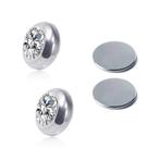 Fako Bijoux® - Oorbellen - Magneet - Magnetisch - RVS - 8mm, Sieraden, Tassen en Uiterlijk, Oorbellen, Verzenden, Nieuw