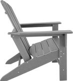 2dekans | tectake - Tuinstoel Joan grijs - tuinstoel in, Ophalen of Verzenden, Zo goed als nieuw