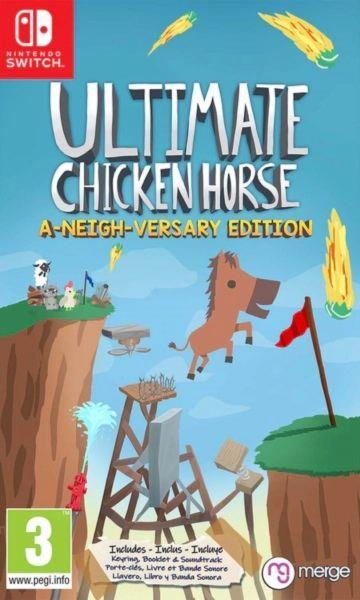 Ultimate Chicken Horse-A-Neigh-Versary Edition (NSW) NIEUW, Spelcomputers en Games, Games | Nintendo Switch, Nieuw, Ophalen of Verzenden