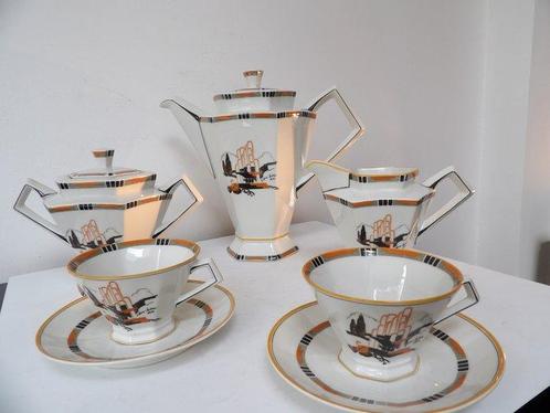Limoges/Raynaud - Koffie- en theeservies - Porselein, Antiek en Kunst, Kunst | Designobjecten