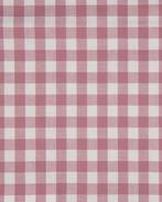 Katoen Ruit Oudroze 10 mm, Nieuw, Roze