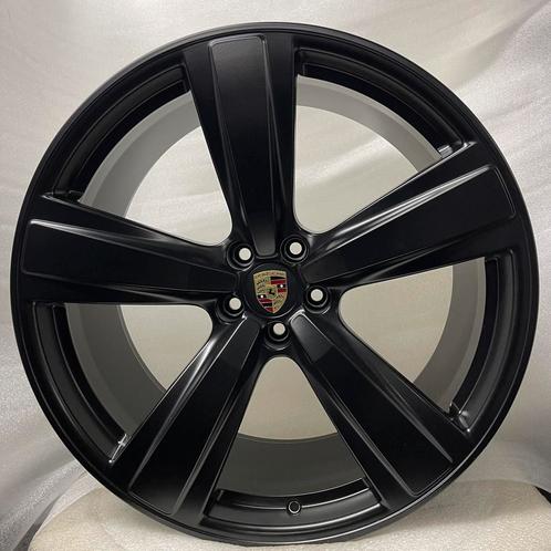 Porsche Macan 21inch Exclusive Design Sport GTS met banden, Auto-onderdelen, Banden en Velgen, 21 inch, Zomerbanden, 295 mm, Personenwagen