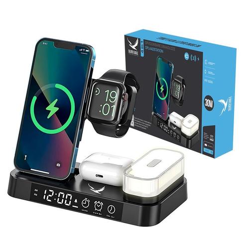 Silver Eagle® Draadloze Oplader - Voor Iphone - Incl.Stekker, Telecommunicatie, Mobiele telefoons | Telefoon-opladers, Apple iPhone