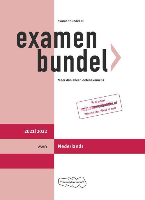 Examenbundel vwo Nederlands / 2021/2022 9789006491524, Boeken, Schoolboeken, Zo goed als nieuw, Verzenden