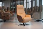 Relaxfauteuil Twice TW-274N Leer De Toekomst 3motoren+accu, Huis en Inrichting, Fauteuils, Ophalen of Verzenden, Nieuw, Leer