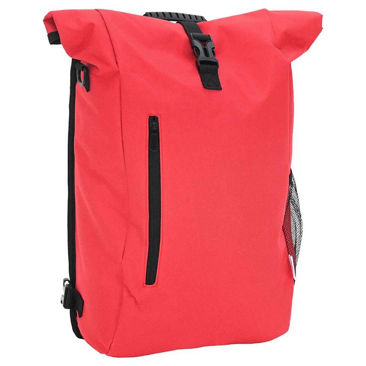 vidaXL Fietstas Rood 31 x 13 x 58 cm Polyester, Fietsen en Brommers, Fietsaccessoires | Fietstassen, Nieuw, Verzenden
