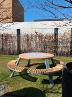 Extremis Gargantua picknicktafel tuintafel of ander model, Tuin en Terras, Tuintafels, Zo goed als nieuw, Rond, Hout