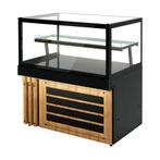 GGM Gastro | Taart toonbank OSLO - 1500mm - Houten voorkant, Witgoed en Apparatuur, Koelkasten en IJskasten, Verzenden, Nieuw