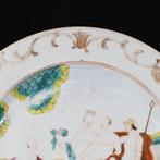 Bord - Assiette en porcelaine à décor du Jugement de Paris