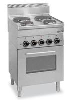 Elektrisch fornuis | staand model incl oven | 4 kookplaten, Verzenden, Nieuw in verpakking