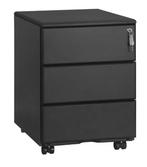 Metalen Dossierkast met Slot – 3 Lades op Wielen, Verzenden, Nieuw in verpakking