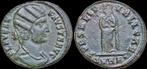 324-326ad Roman Fausta,augusta Ae follis Spes standing fa..., Verzenden