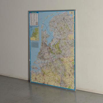 Officenow landkaart Nederland , 130 x 102 cm beschikbaar voor biedingen