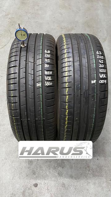 245/45/20 103V VOL PIRELLI PZERO (PZ4) LUXURY 6,3mm profiel beschikbaar voor biedingen