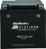 BikeMaster AGM accu - MS12-30L-BS - 780728, Ophalen of Verzenden