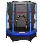 Kinder trampoline 140 cm met veiligheidsnet - Blauw - Max..., Ophalen of Verzenden, Nieuw