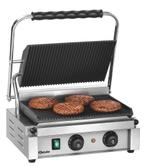 Bartscher Paninigrill-T 1R | Geribbeld | Grillplaten Gietijz, Ophalen of Verzenden, Nieuw in verpakking