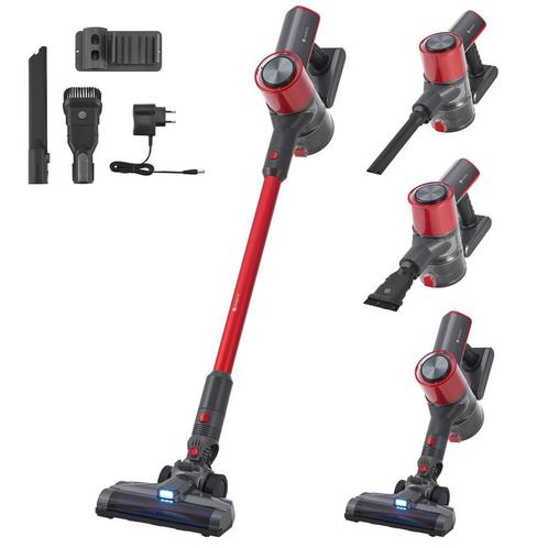 Accustofzuiger / Stofzuiger VC2101 - Grijs & Rood, Witgoed en Apparatuur, Stofzuigers, Nieuw, Verzenden