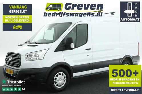 Ford Transit 350 2.0 TDCI L2H2, Auto's, Bestelauto's, Automaat, Diesel, Wit, Ford, Ophalen of Verzenden