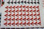 Nederland - Verzameling Complete Vellen., Postzegels en Munten, Gestempeld
