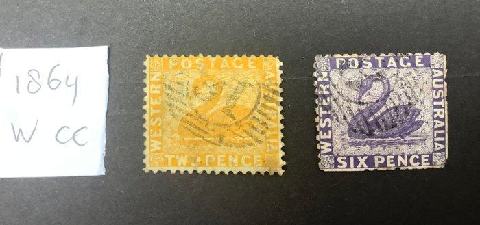 Australië 1864/1905 - Australië Oude Staten: West Australia, Postzegels en Munten, Postzegels | Europa | UK