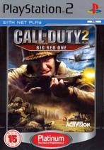 Playstation 2 Call of Duty 2: Big Red One, Spelcomputers en Games, Verzenden, Zo goed als nieuw