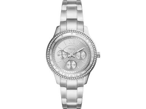Fossil Stella Sport ES5108 Dameshorloge - 37 mm - Zilver, Sieraden, Tassen en Uiterlijk, Horloges | Dames, Nieuw, Verzenden