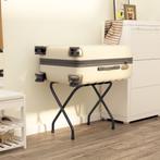 vidaXL Bagagerek 56x40x49 cm zwart, Fietsen en Brommers, Verzenden, Nieuw