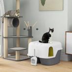 TRUUSK Kattenbak Met Deksel, Kattenbak Met Zeef, Schep, Gesl, Dieren en Toebehoren, Katten-accessoires, Verzenden, Nieuw