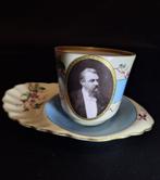 Oscar Deletombe, Bruxelles - Kop en schotel - Porselein