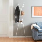 Kledingrek Edet kapstok met plank 179x48x48 cm wit [en.casa], Verzenden, Nieuw