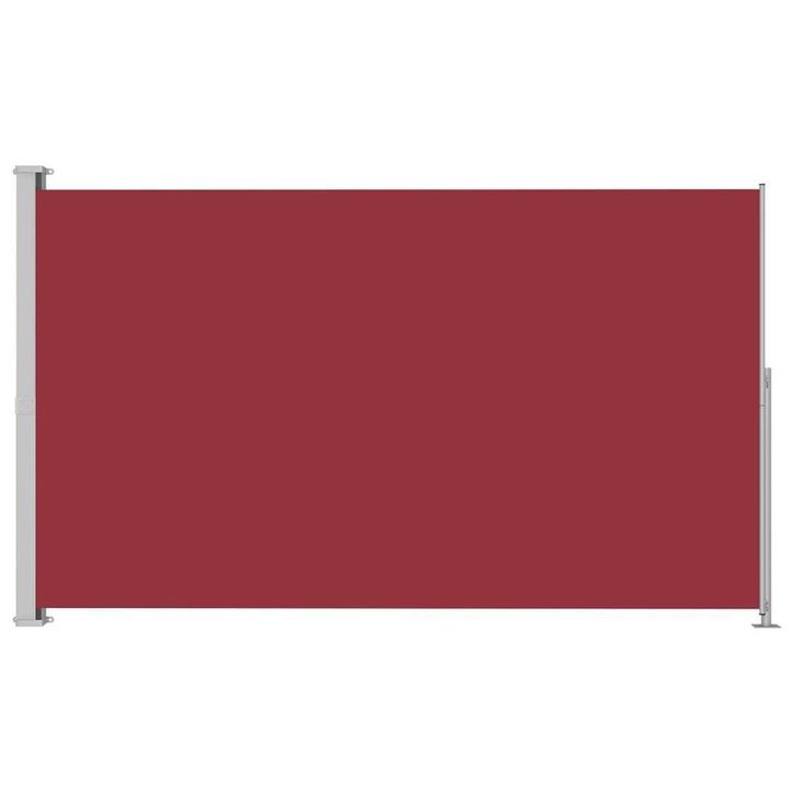 Zonnescherm 220x300cm rood | retourdeal 57% korting, Tuin en Terras, Zonneschermen, 250 cm tot 450 cm, Elektrisch, Nieuw, Overige typen
